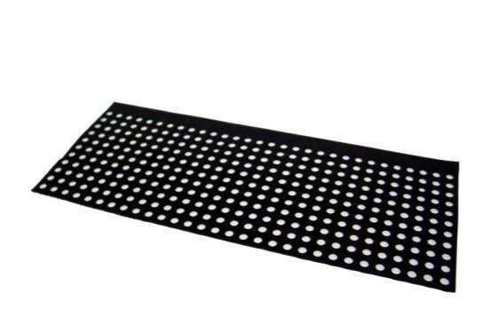 5 units hole rubber mats 12x12cm hole grid 10mm